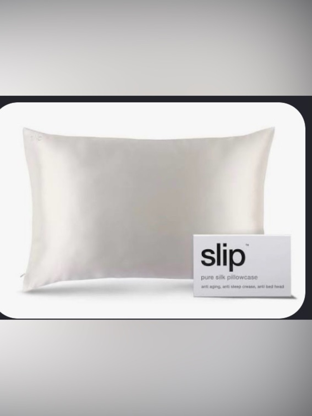 Slip Pure Silk Pillowcase in Ivory - Luxury Hair & Skin Care